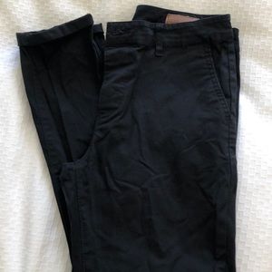 ASOS black pants, chinos, khakis